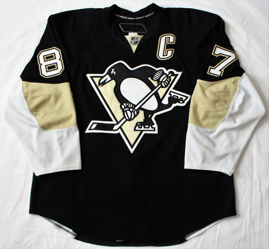 SIDNEY CROSBY Pittsburgh Penguins 1990's CCM Throwback Home NHL Jersey -  Custom Throwback Jerseys