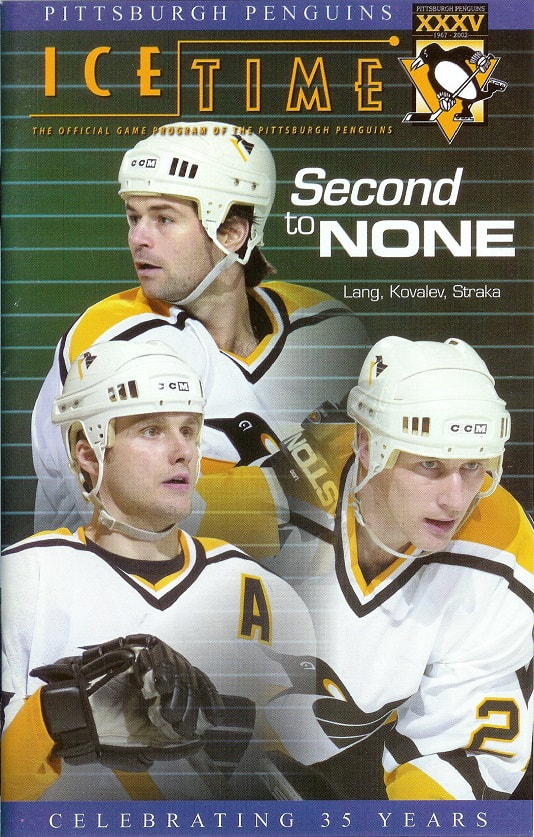 1998-99 Pittsburgh Penguins Programs 