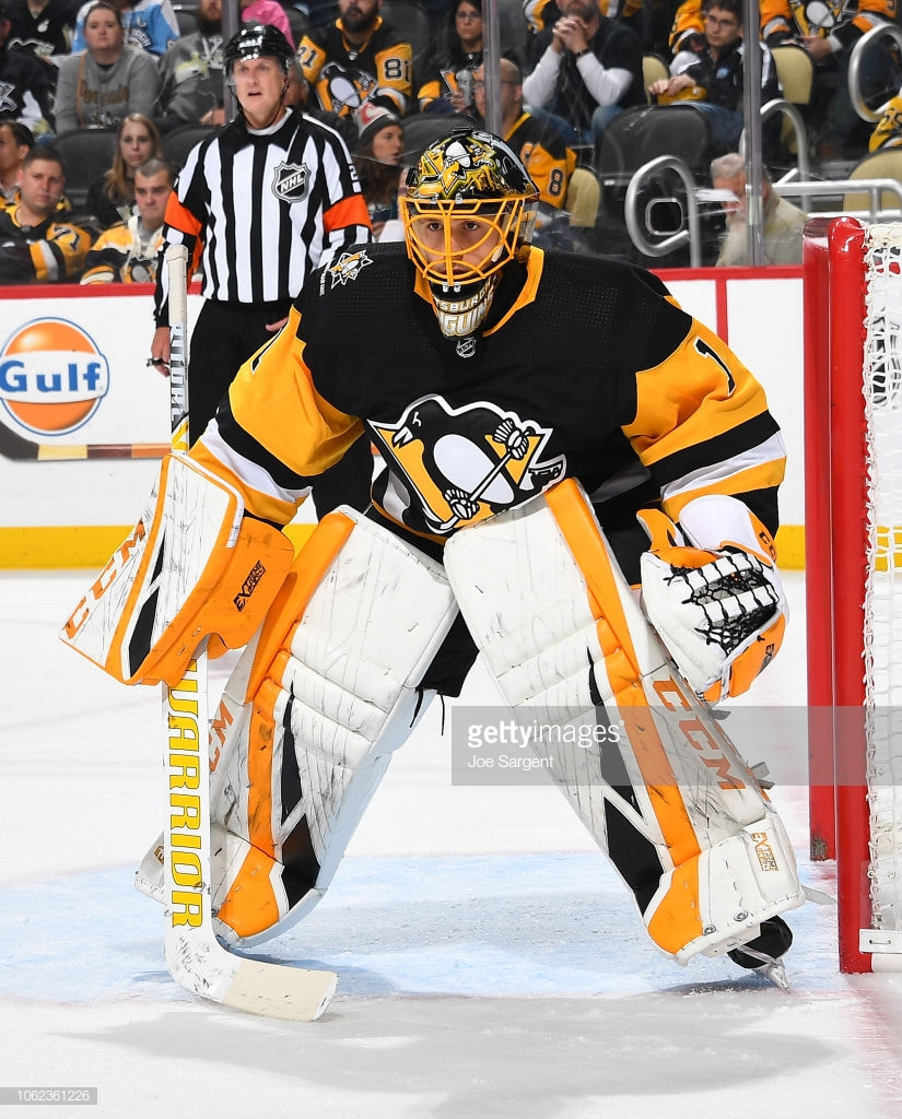 March 17, 2019 Pittsburgh Penguins St. Patrick's Day Pre-Game Warm-Up Worn  Jerseys 