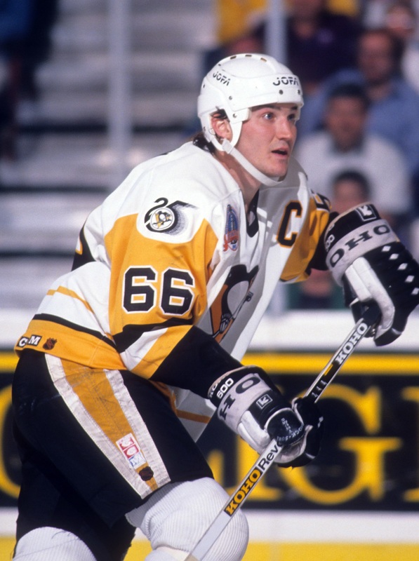 Mario Lemieux 91-92 Pittsburgh Penguins Hockey Jersey