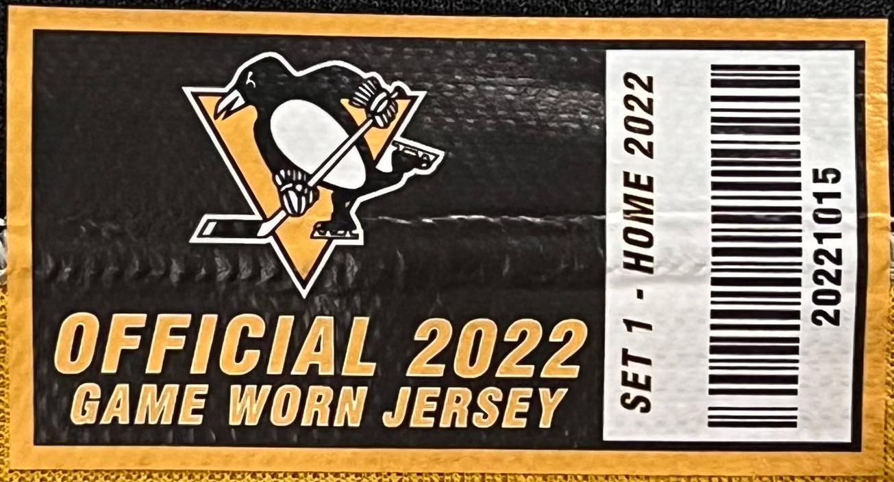 2022-23 Pittsburgh Penguins Game Worn Jerseys 