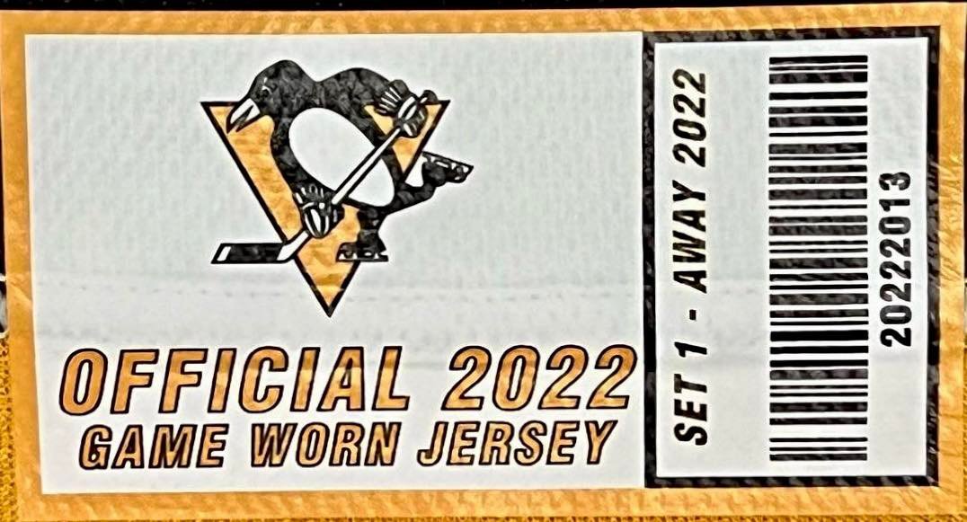 adidas '22-'23 Reverse Retro Pittsburgh Penguins Sidney Crosby #87