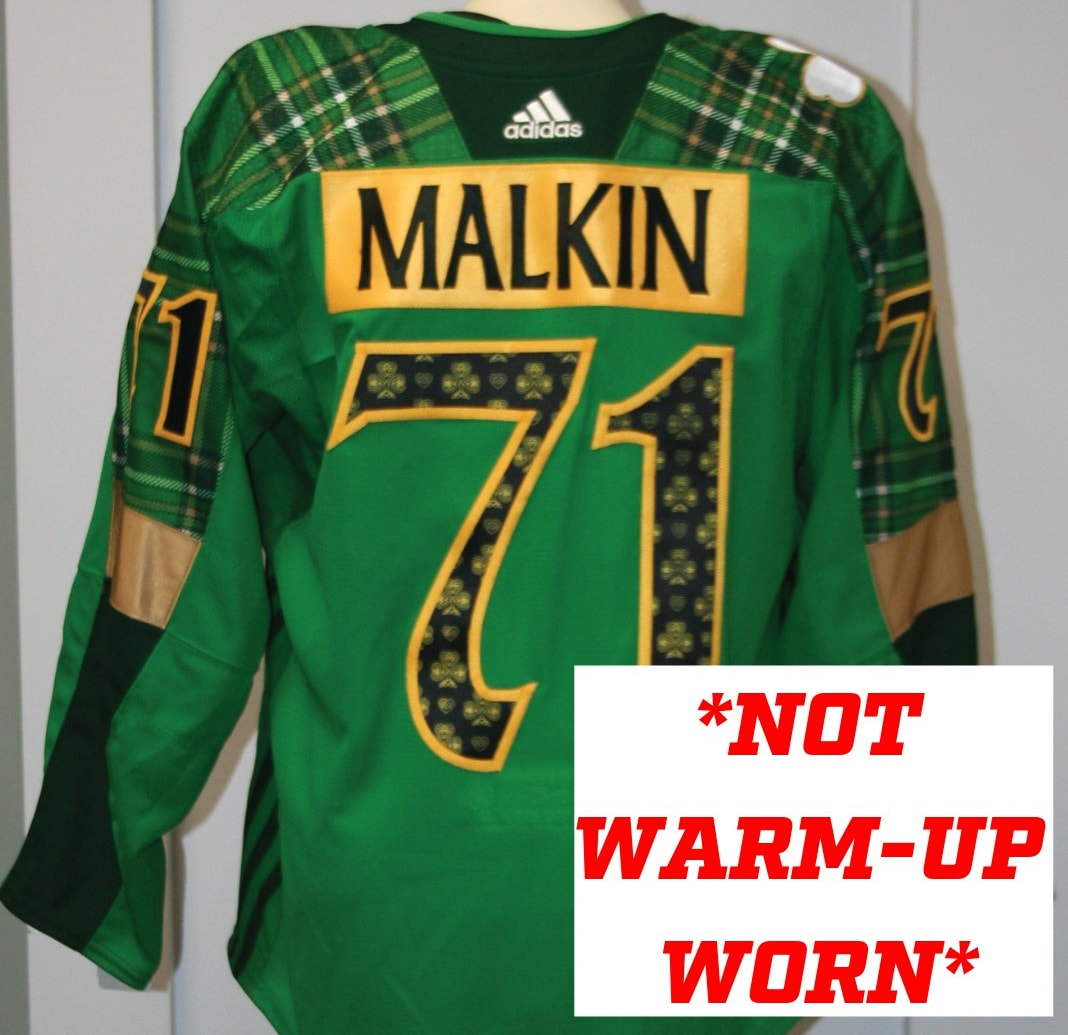 Bruins will wear green St. Patrick's Day jersey during pregame warm