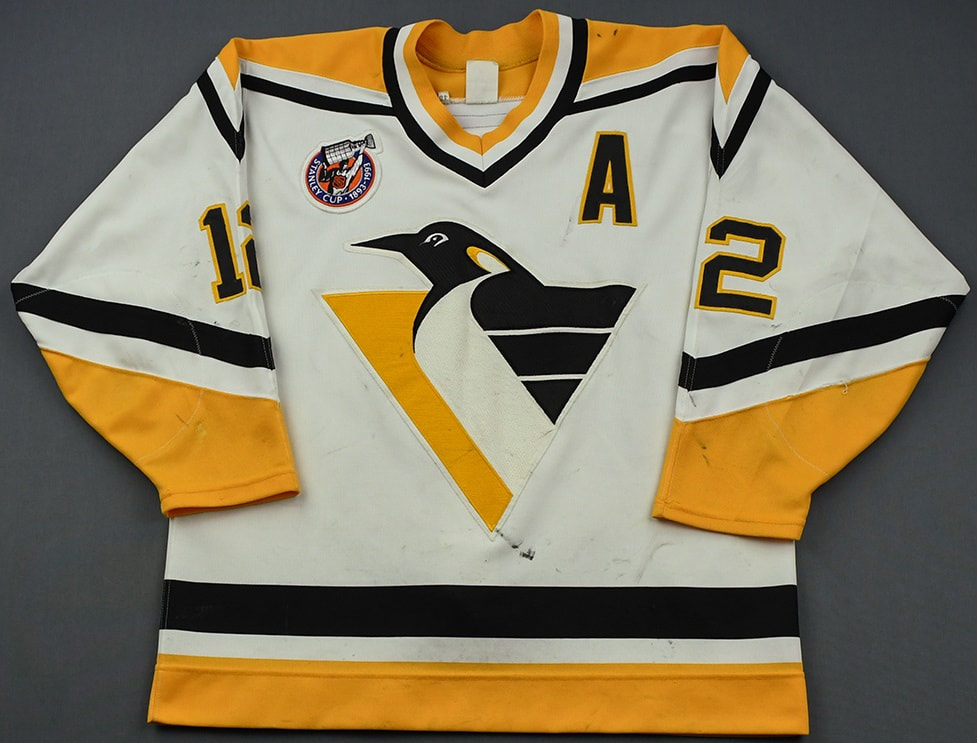 1992-93 Pittsburgh Penguins Game Worn Jerseys 