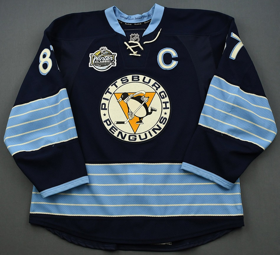 Vintage Pittsburgh Penguins Winter Classic 2011 Hockey Jersey