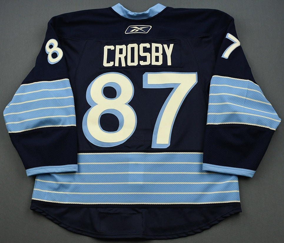 2011 Pittsburgh Penguins NHL Winter Classic Practice Worn Jerseys