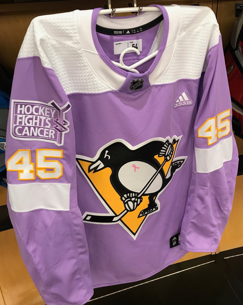 hockey fights cancer 2015 jersey