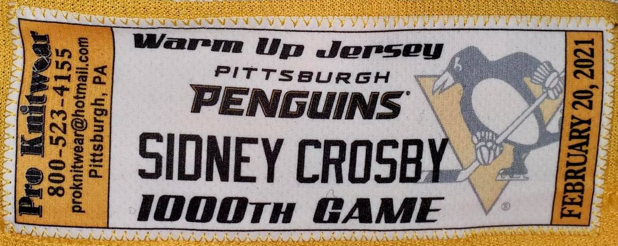 Pittsburgh Penguins adidas Vintage Team Classics Jersey – Pro Am