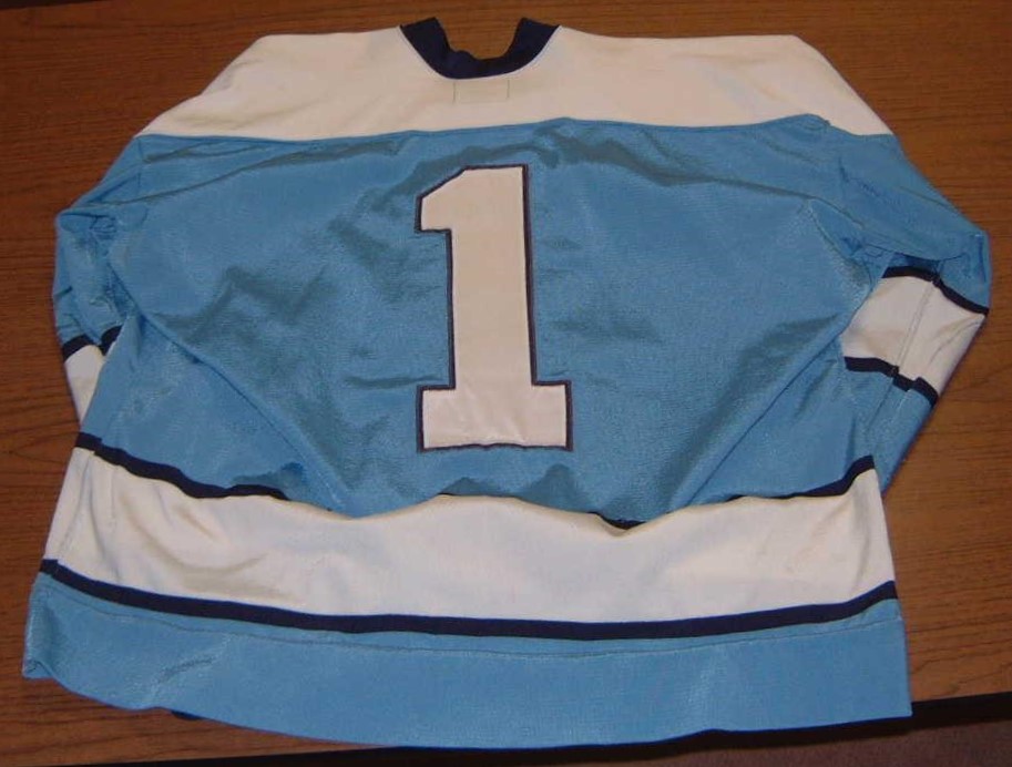 1969-70 Pittsburgh Penguins Road (Light Blue) Set 1 Game Worn Jerseys 