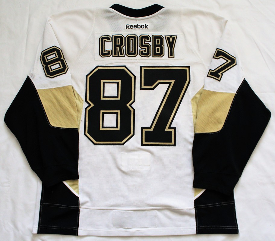 2015-16 Sidney Crosby Set 2 Road Game Worn Jersey 