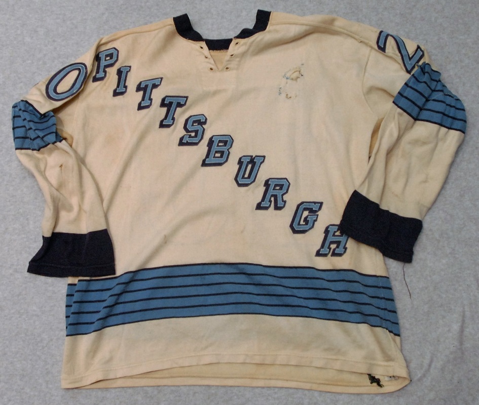 1967-68 Pittsburgh Penguins Road (White) Game Worn Jerseys