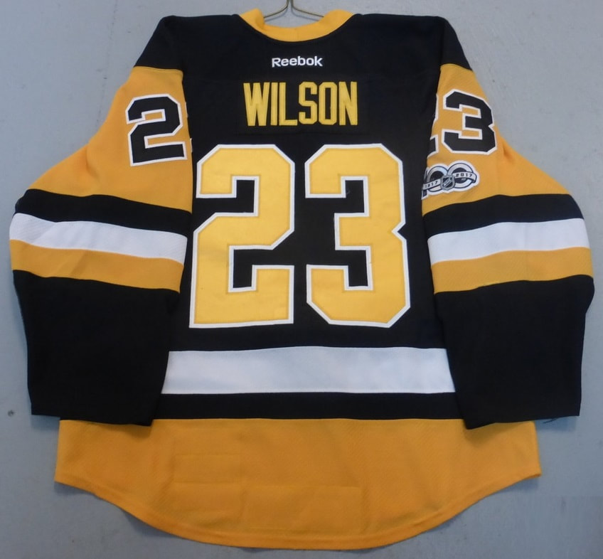 2016 Pittsburgh Penguins Stanley Cup Final Home (Black) Game Worn Jerseys 