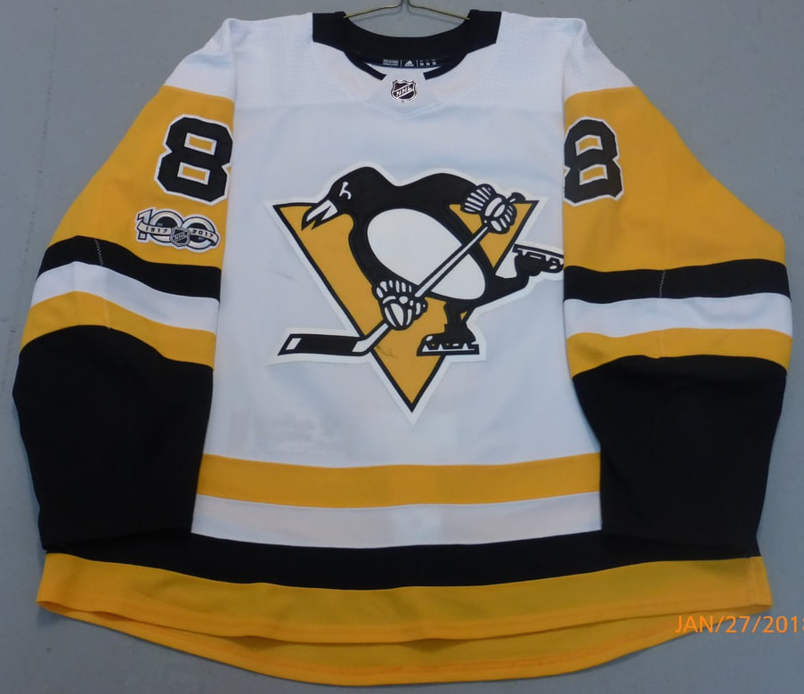 2017-18 Pittsburgh Penguins Game Worn Jerseys 