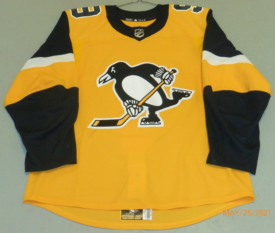 Evan Rodrigues Signed Pittsburgh Penguins Adidas Style Jersey (JSA