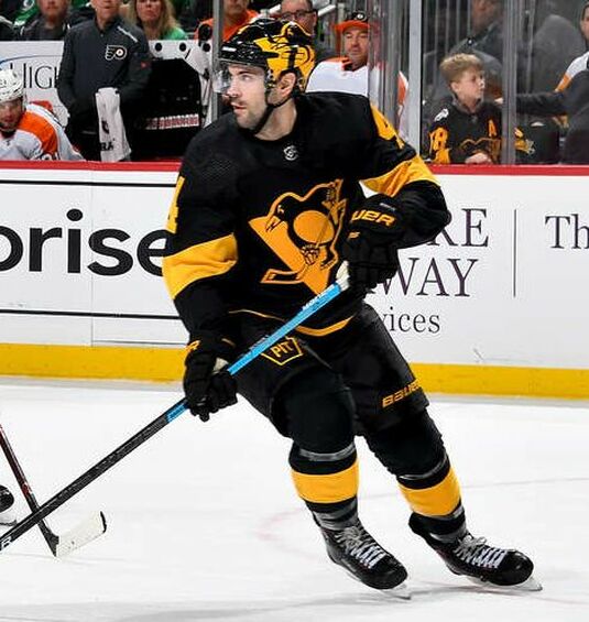 Pittsburgh Penguins 2019 worn Casey Desmith stadium series…