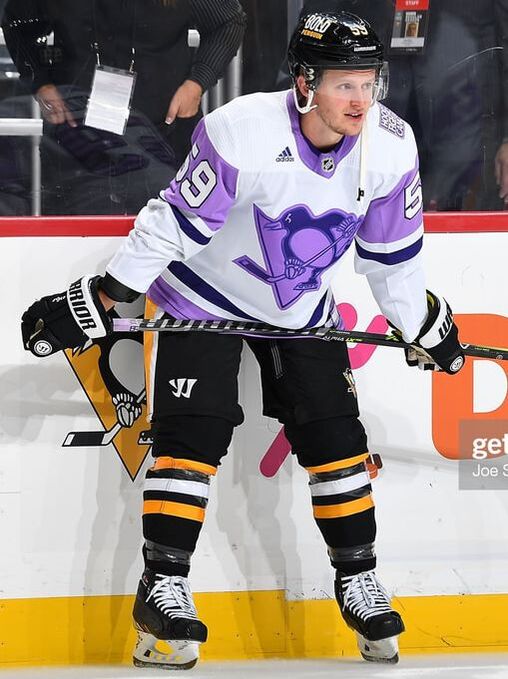 Pittsburgh Penguins adidas Hockey Fights Cancer Practice Jersey