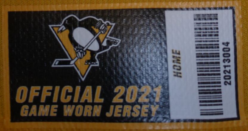 Teddy Blueger Pittsburgh Penguins Player-Issued 2019 NHL Stadium Series  Jersey - NHL Auctions