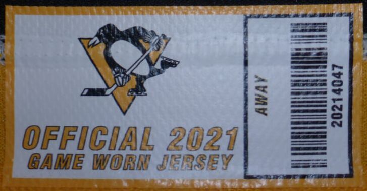 2020-21 Pittsburgh Penguins Road (White) Set 1 Jerseys 